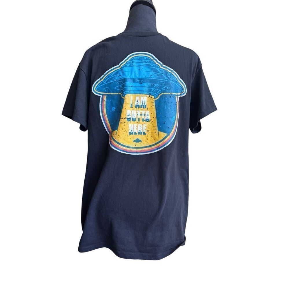 UFO graphic t-shirt medium